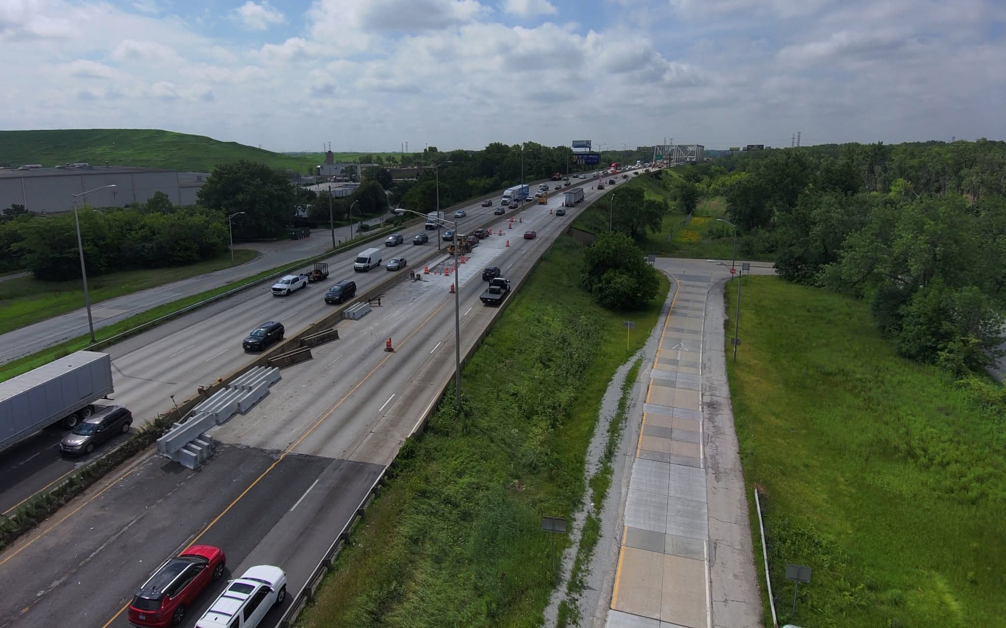 IDOT 159th Street Lane Closure card image